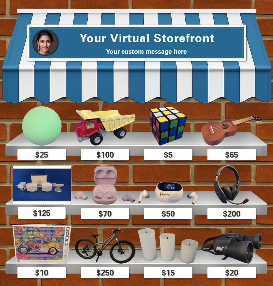 Virtual Storefront Example