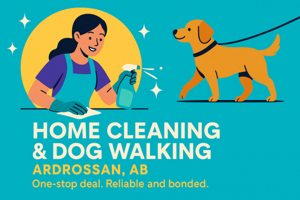 Home Cleaning, Dog Walking & Gardening Services