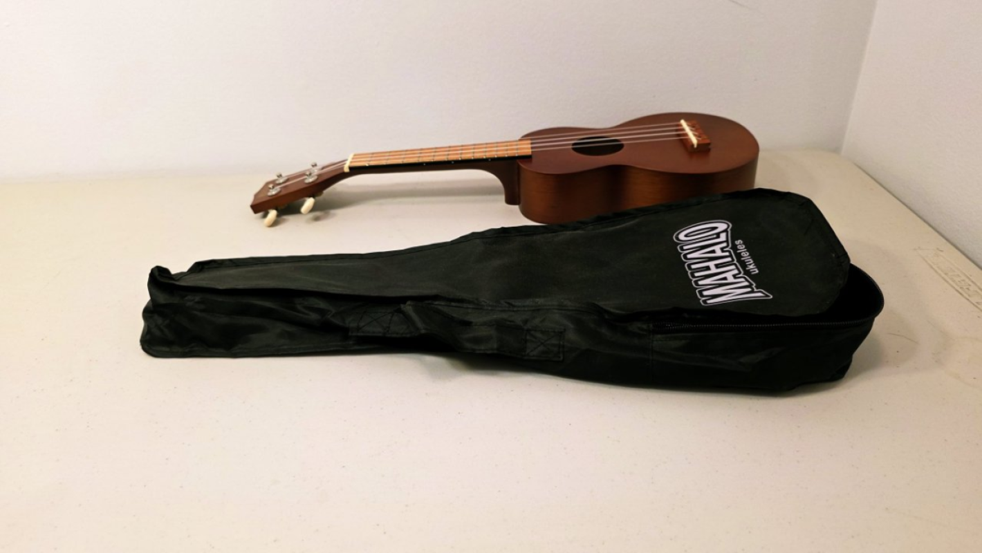 Ukulele with case