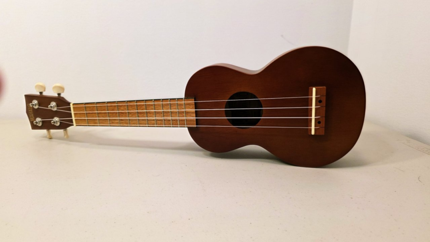 Ukulele with case