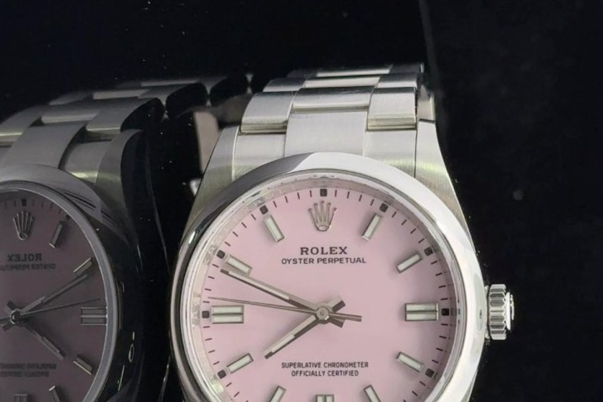 ROLEX Lady's Wristwatch 126000 36mm OYSTER PERPETUAL Candy Pink