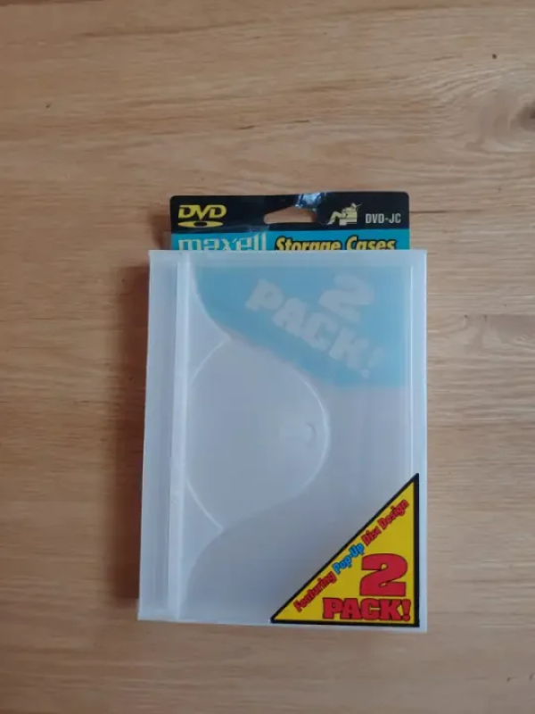 Maxell DVD Storage Cases.