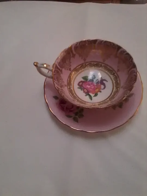 Paragon and Royal Vale Vintage Teacups and Saucers