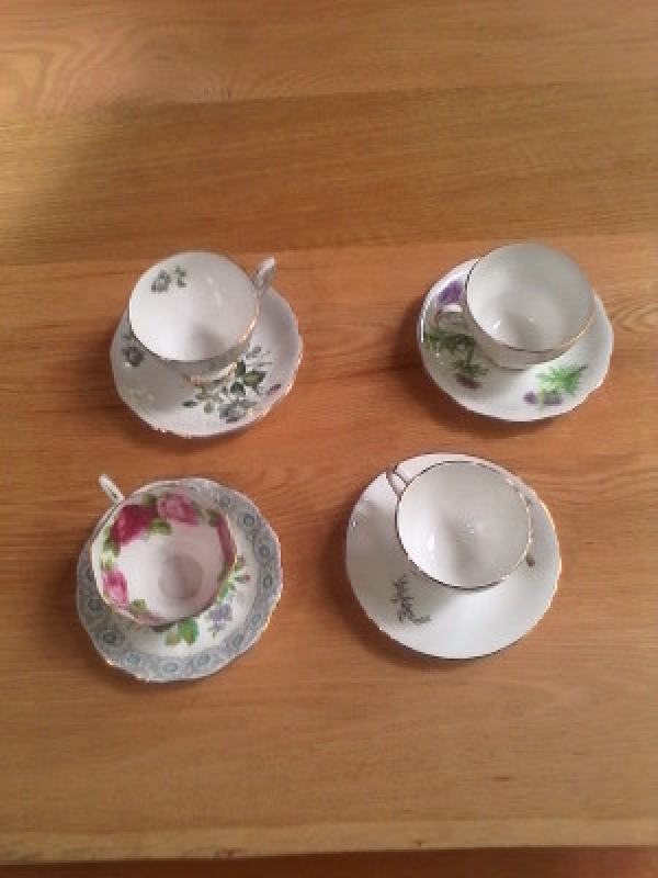 Royal Albert, Royal Standard & Royal Trent Teacups and Saucers