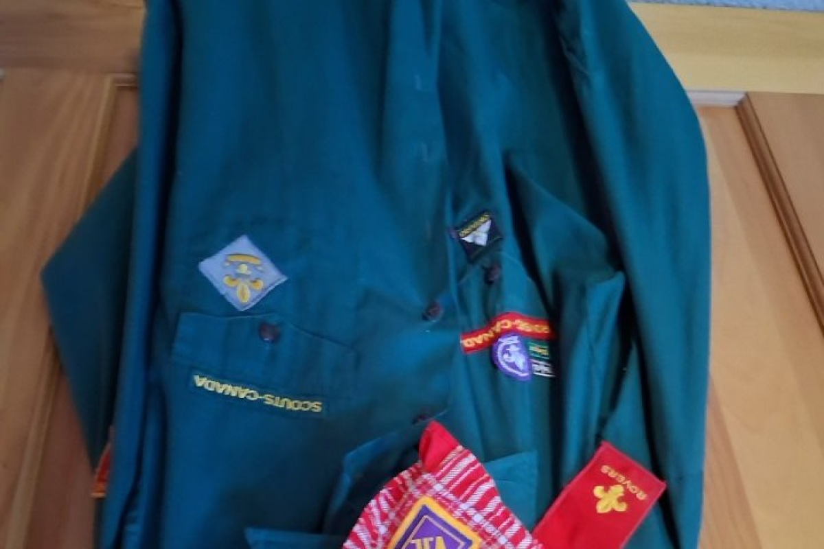 Vintage Scouts Canada Beret, Shirt and Neckerchief