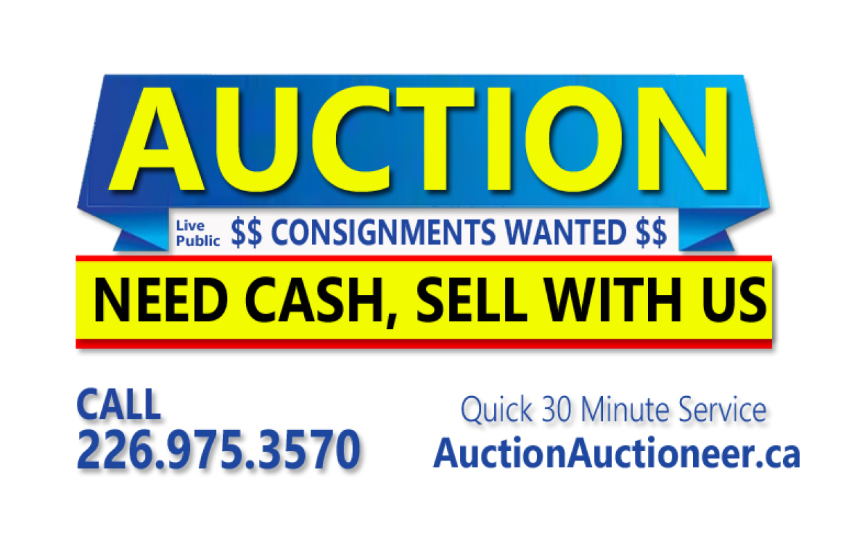 Consignment Wanted - Auction Auctioneer