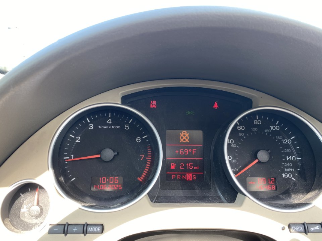 Low Mileage Audi Convertible