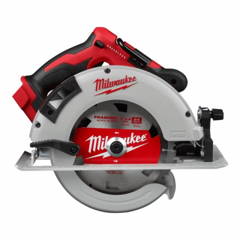 Milwaukee M18 Brushless 7-1/4” Circular Saw & 5.0Ah Battery