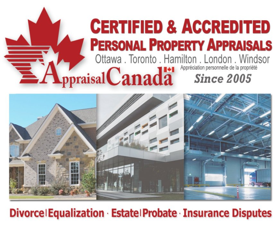 AppraisalCanada-LegalEASE: Certified/Accredited Personal Property Appraisal Appraiser