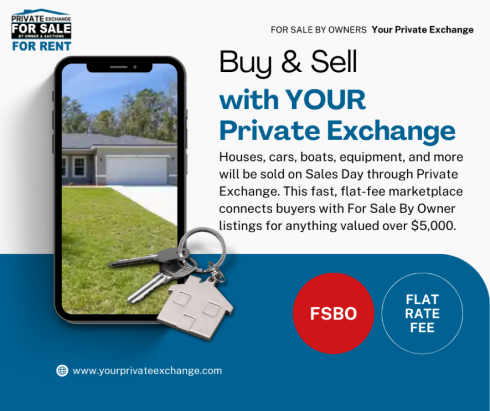 For Sale By Owner Auctions: Fast, Flat‑Fee FSBO Real Estate Sales