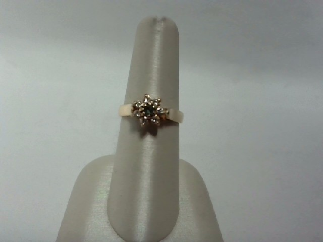 Lady's Gold Ring 18K Yellow Gold 4.54g