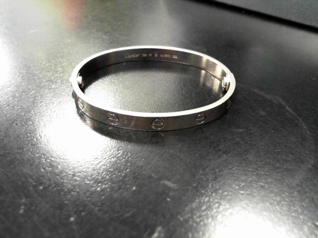 Bangle 18K White Gold 33.17g