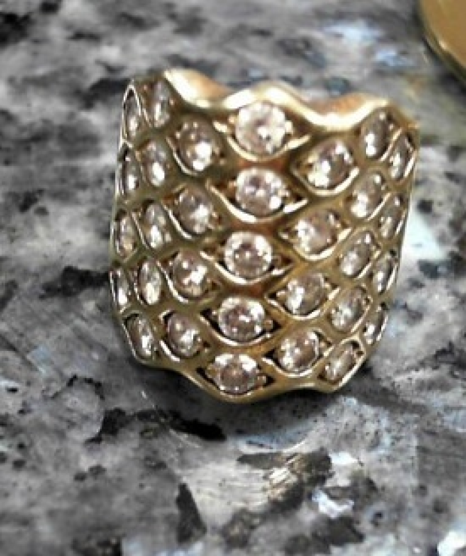 Lady's Gold Ring 10K Yellow Gold 10.38g