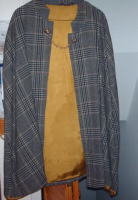 Men's Vintage 1960's Houndstooth Cape