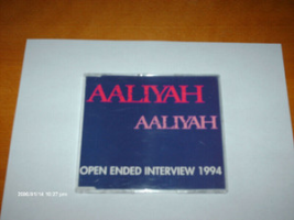 Aaliyah Open Ended Interview 1994 (Rare CD)
