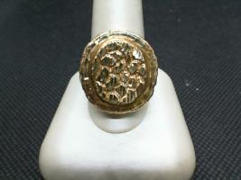 Gent's Gold Ring 10K Yellow Gold 17.05g Size:9.5