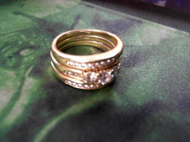 Lady's Gold Ring 14K Yellow Gold 10.05g